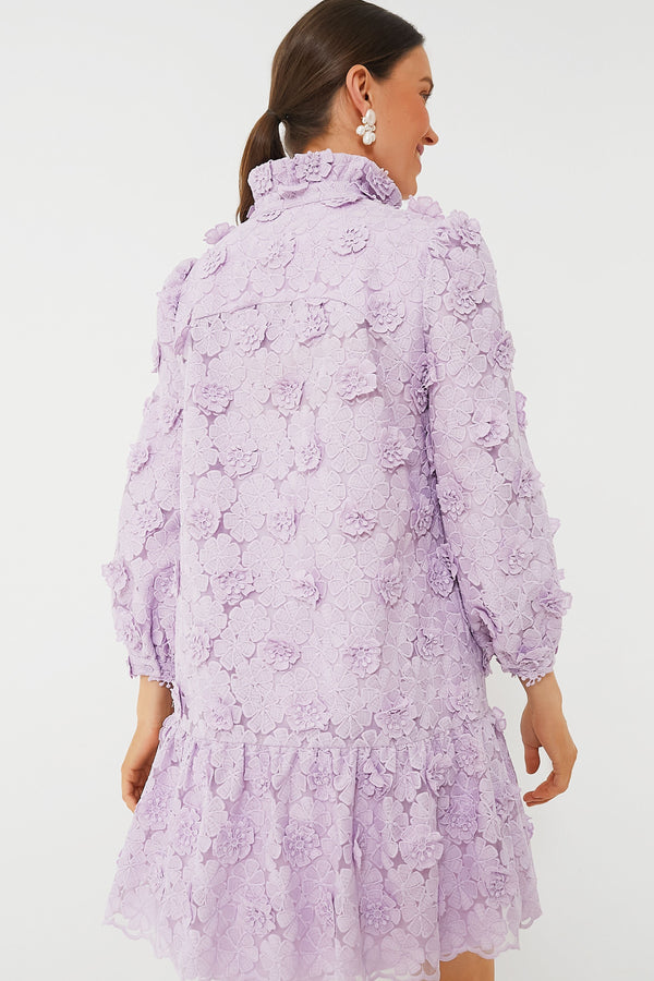 Lilac Lace Palmerston Dress