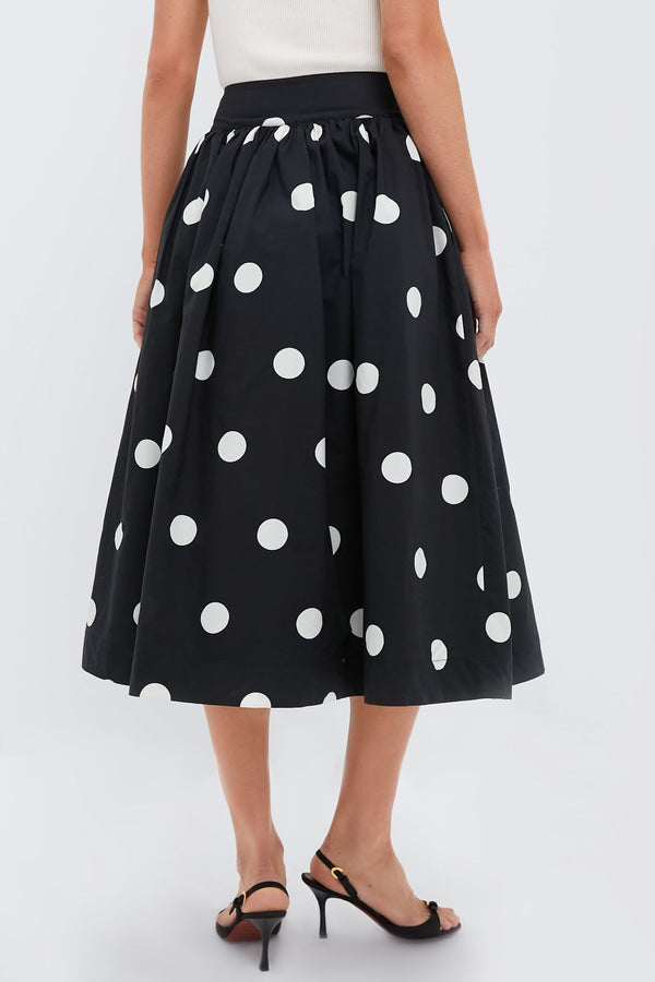 Polka Dot Print Zoe Skirt