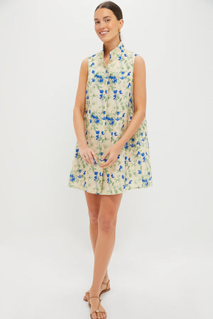 Bellflower Blooms Sleeveless Charlie Dress