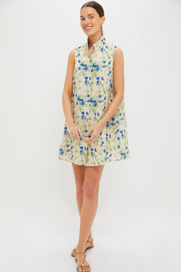Bellflower Blooms Sleeveless Charlie Dress