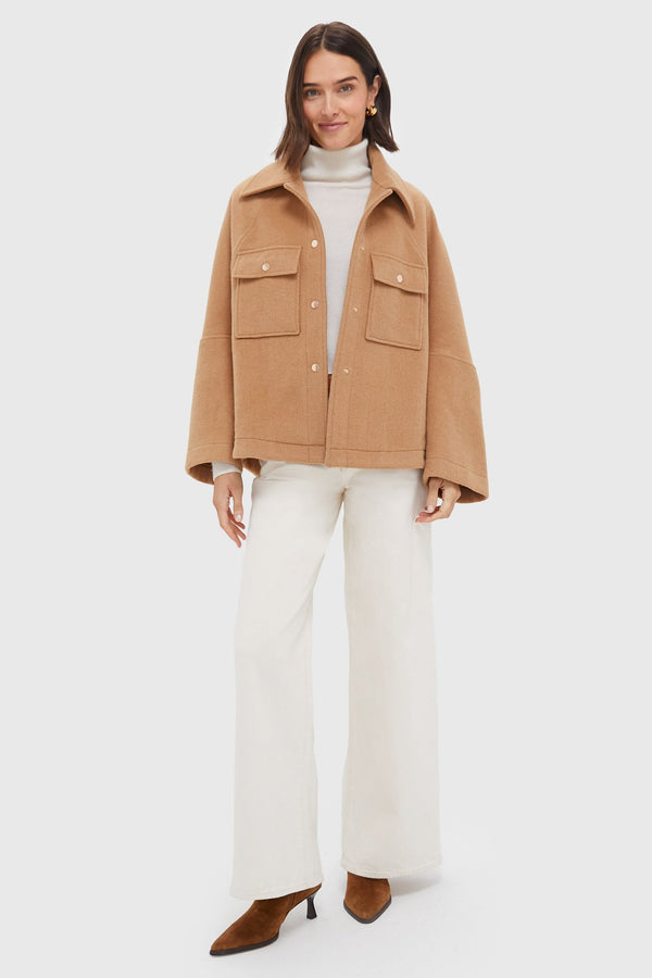 Camel Wool Cassidy Jacket