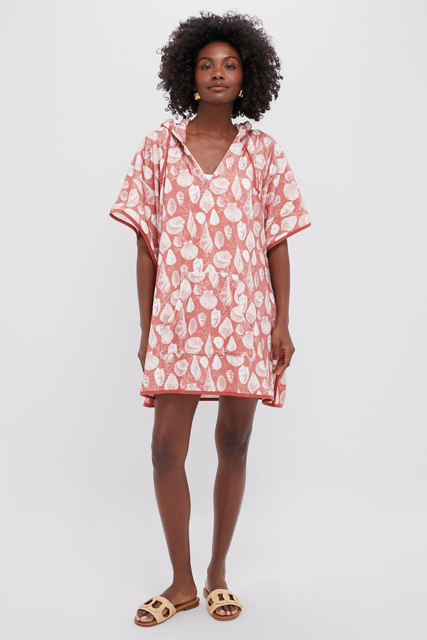Tidal Shells Terrycloth Cabana Coverup