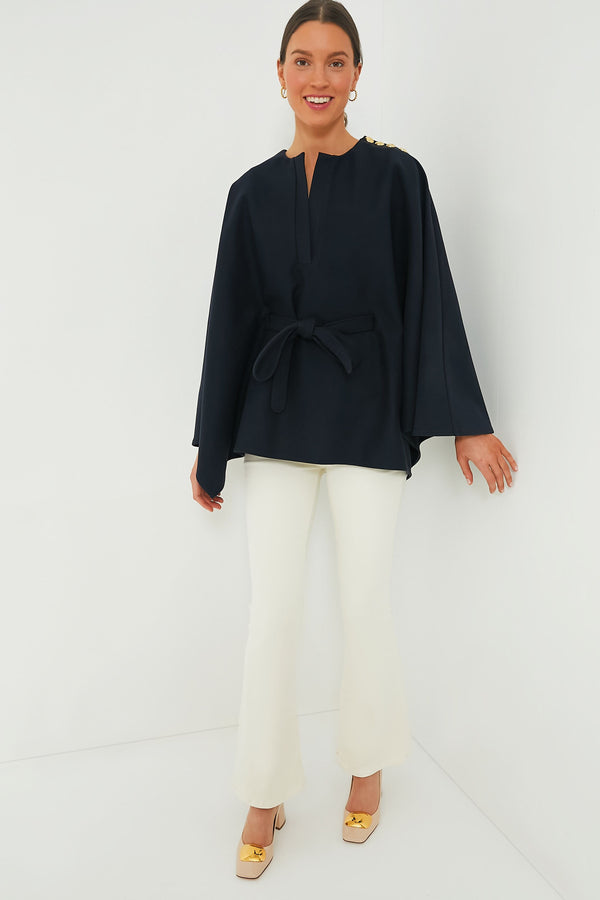 Tie Waist Amelie Poncho