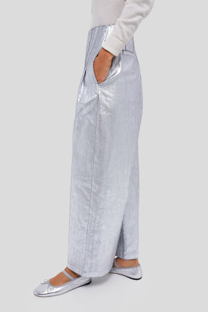 Silver The Sculpted Trouser