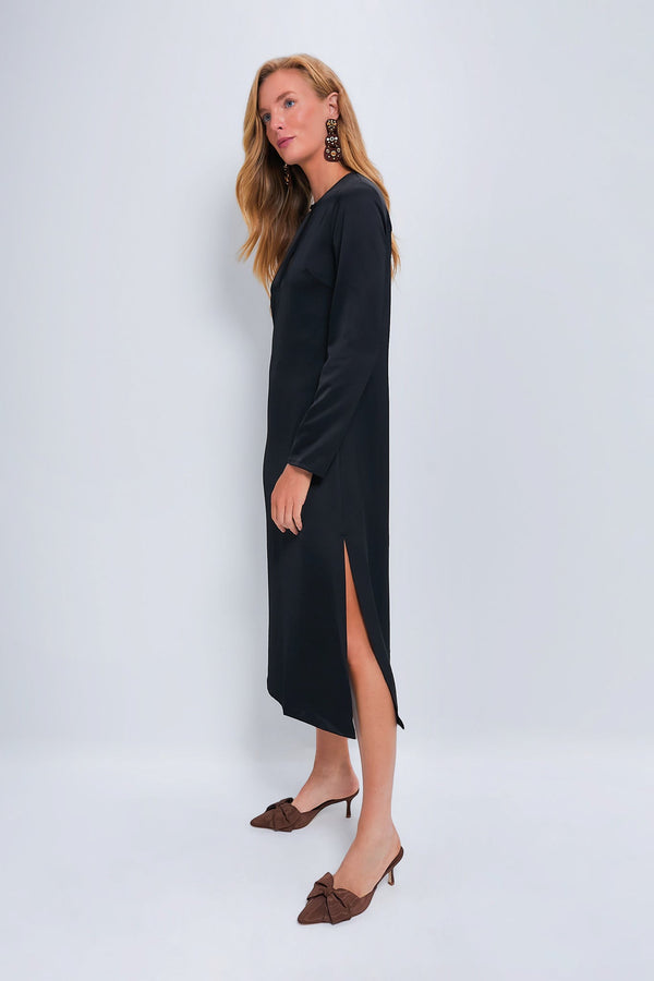 Black Isabel Longsleeve Dress