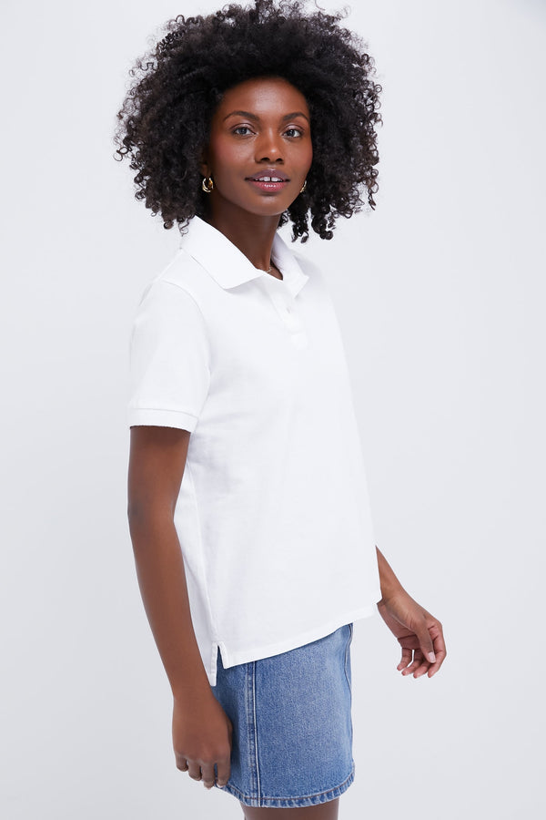 White Pique Murray Classic Polo