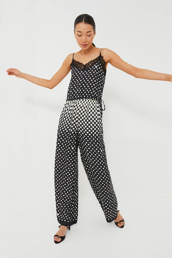 Spotted Geo Black Cordoba Top