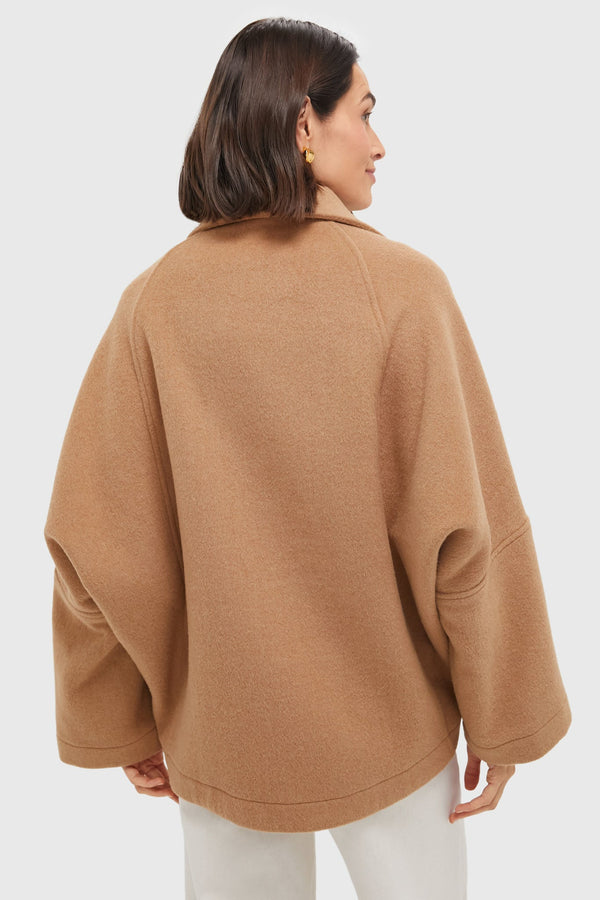 Camel Wool Cassidy Jacket