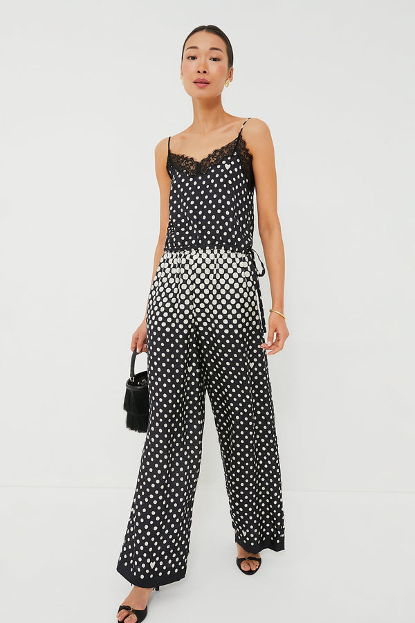 Spotted Geo Black Cordoba Top