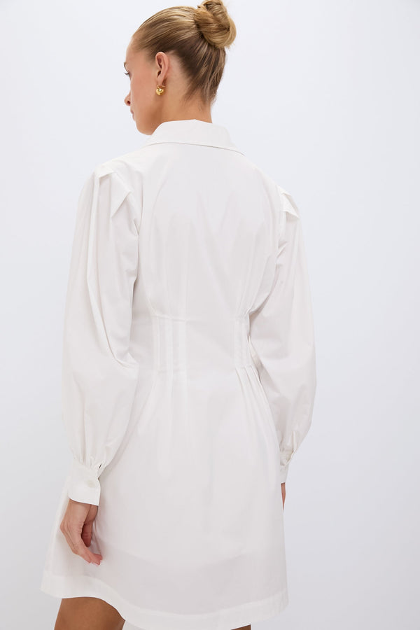 White Genevieve Mini Dress