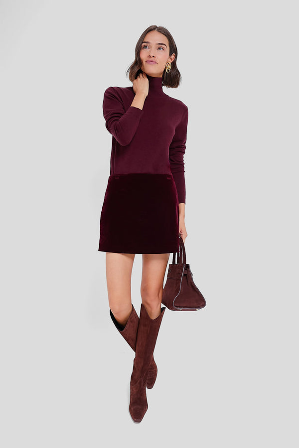 Wine Kiku Turtleneck
