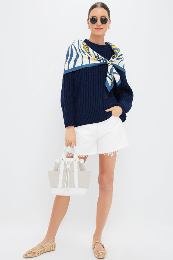 Mod Pesce Medium Silk Scarf