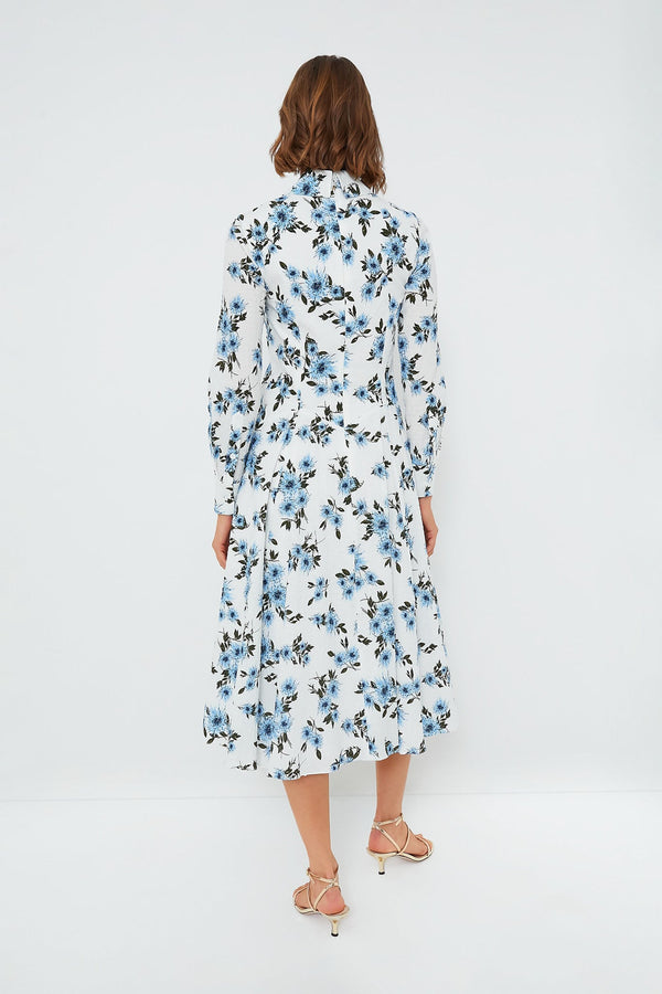 Small Dahlia Baby Blue Jancine Dress