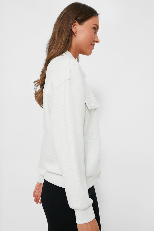 Ivory Marl Elizabeth Jacket