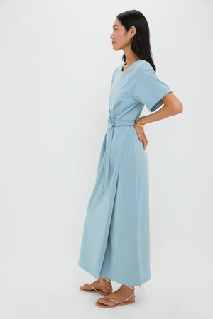 Slate Blue Clarissa Maxi Dress