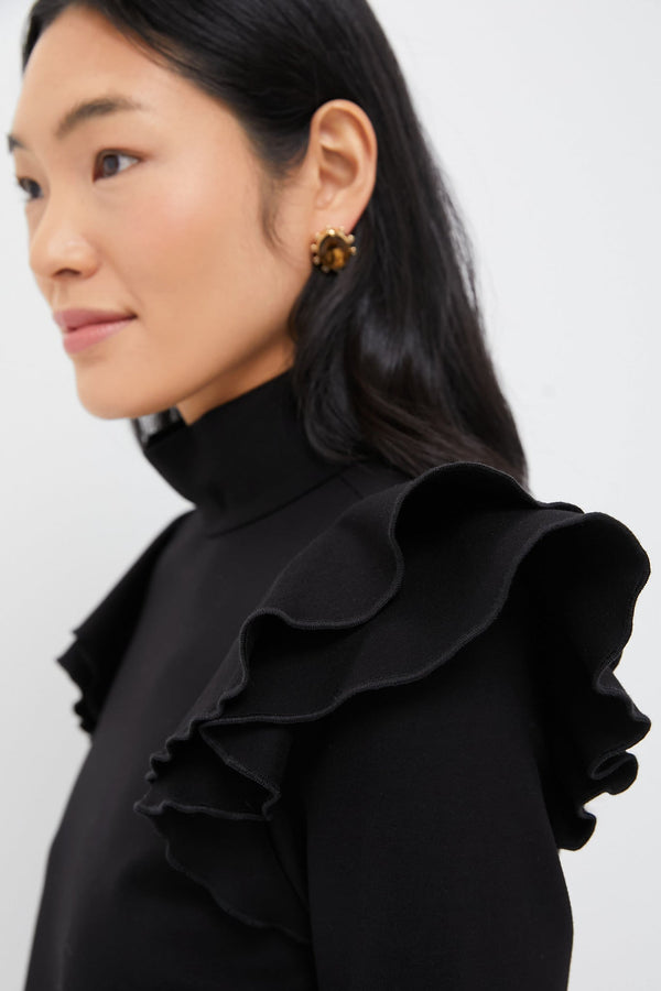 Black Bowden Top