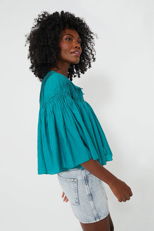 Emerald Axeliana Blouse