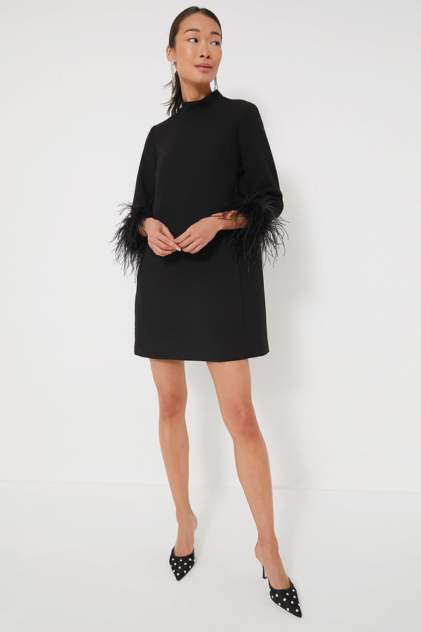 Black Feather Mod Ellie Dress