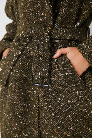 Khaki Horia Coat