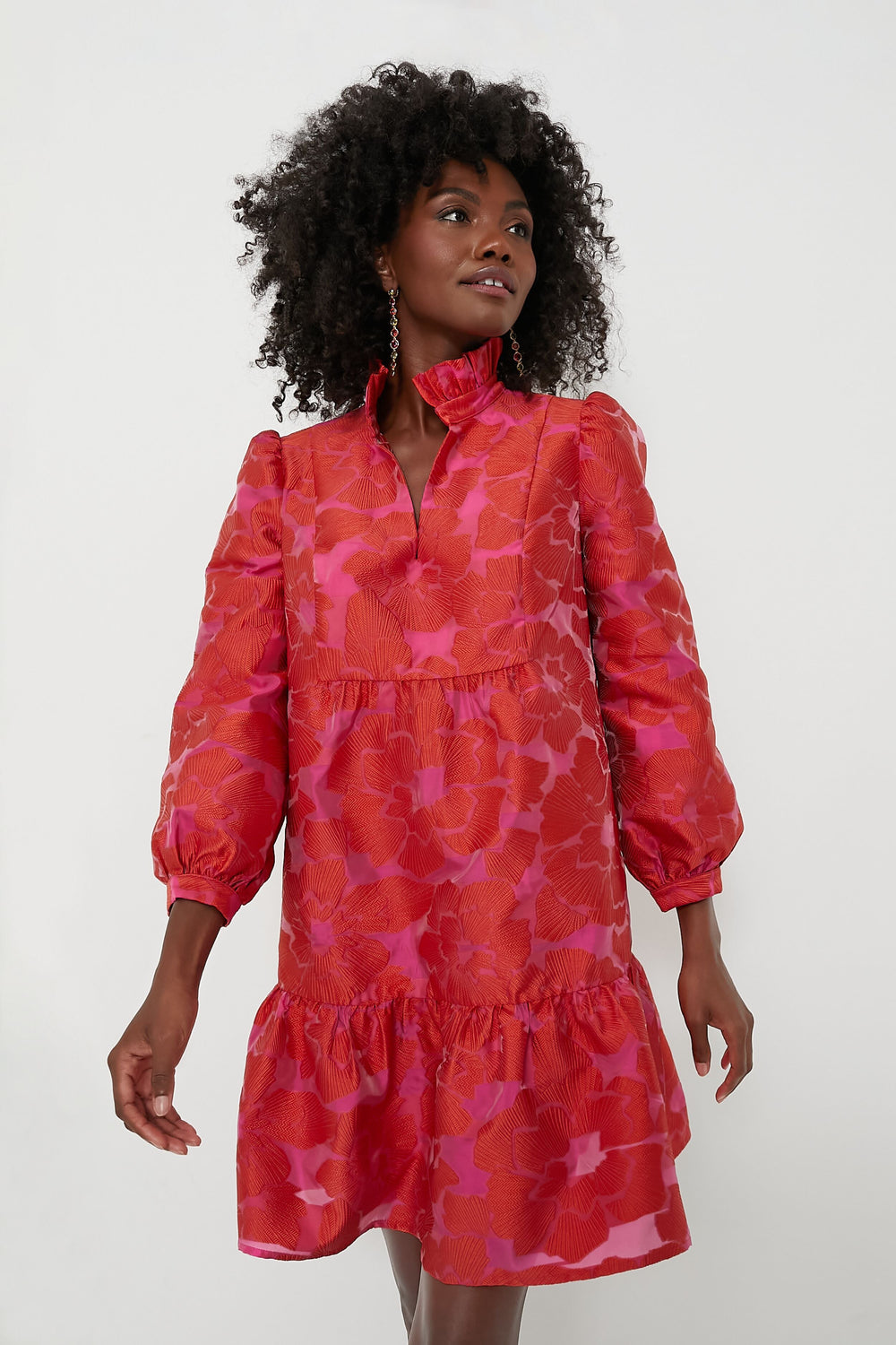 Red Fil Coupe Palmerston Dress