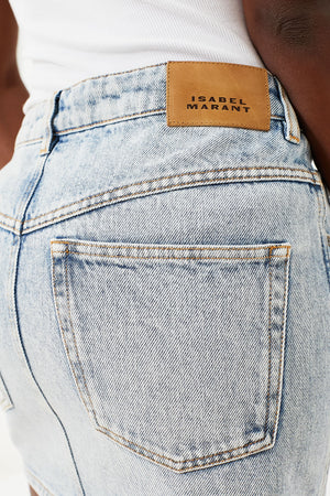 Light Blue Denim Vesna Skirt