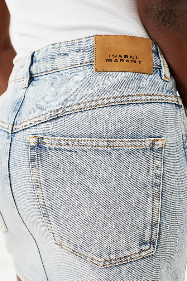 Light Blue Denim Vesna Skirt