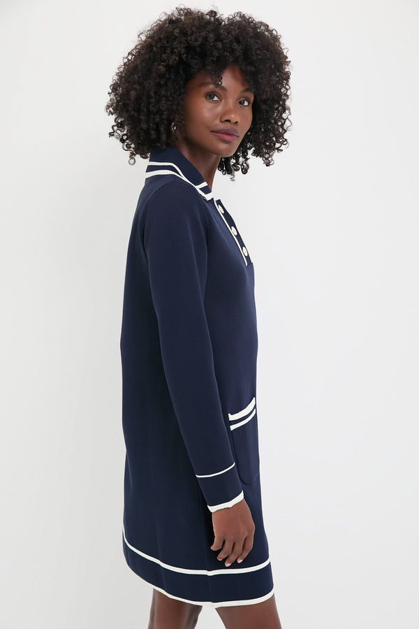 Navy Eleonora Dress