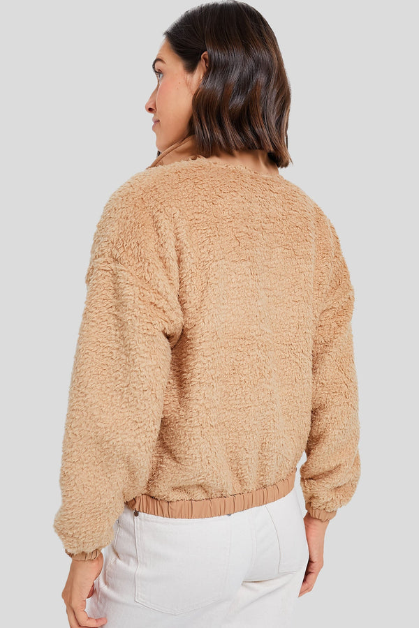 Toasted Almond Popover Jacket