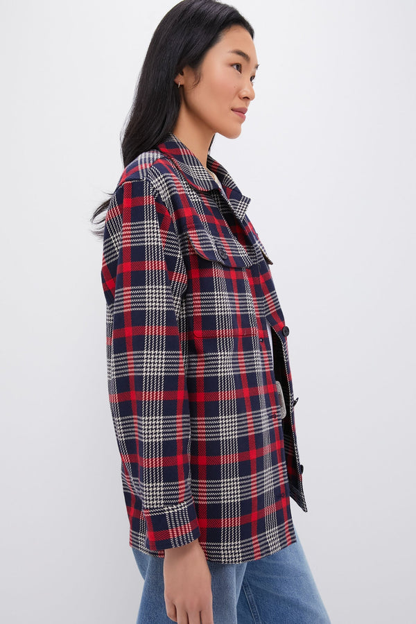 Red Plaid Platt Ranch Jacket