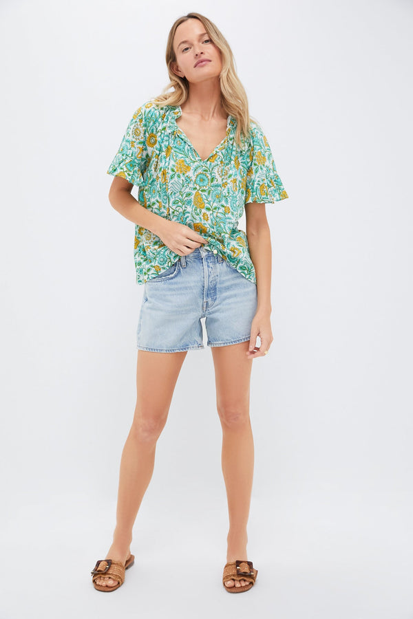 Lagoon Wildflower Cassis Top