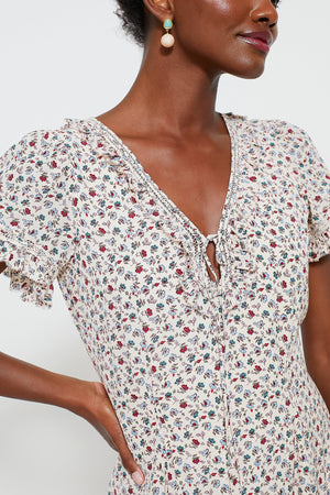 Mini Floral Vintage Cocktail Dress