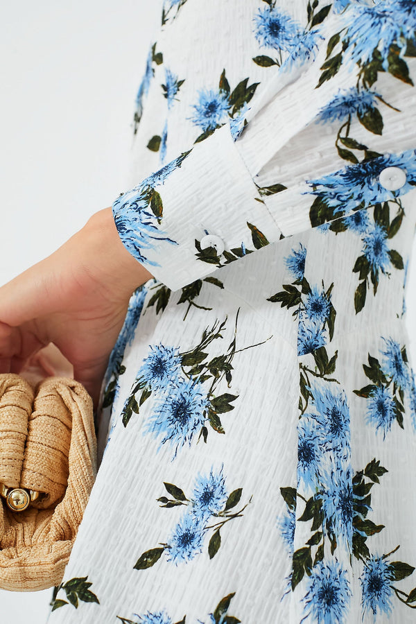 Small Dahlia Baby Blue Jancine Dress