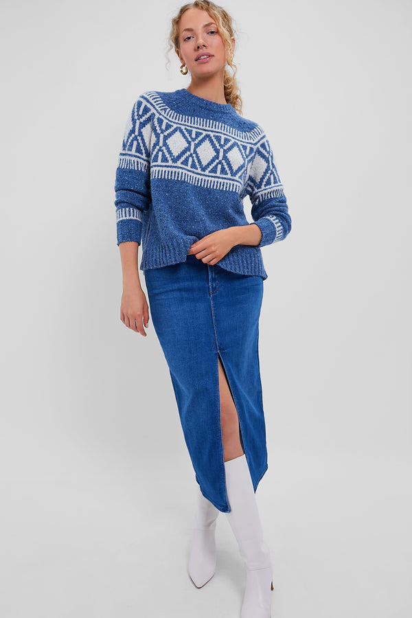 Denim and Cream Naomi Crewneck