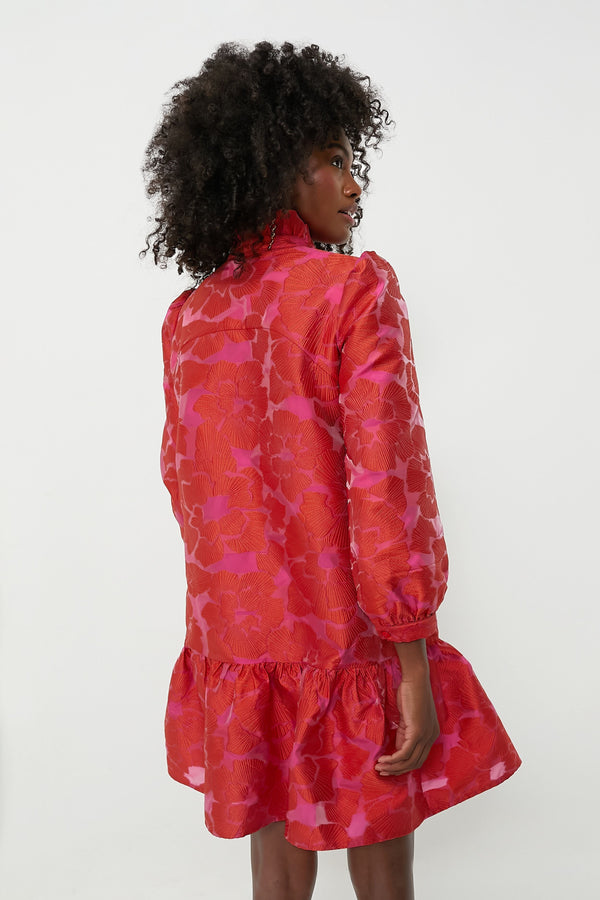 Red Fil Coupe Palmerston Dress
