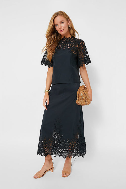 Black Karlyn Skirt