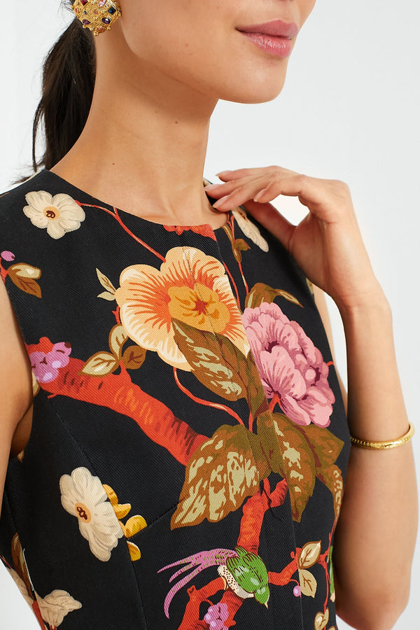 Baroque Floral Rhoda Tunic Top