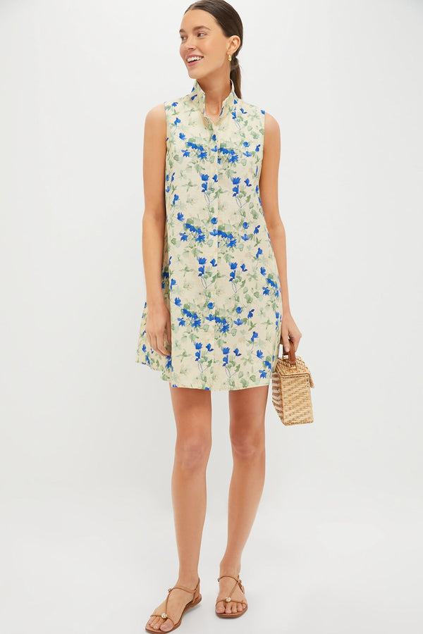 Bellflower Blooms Sleeveless Charlie Dress