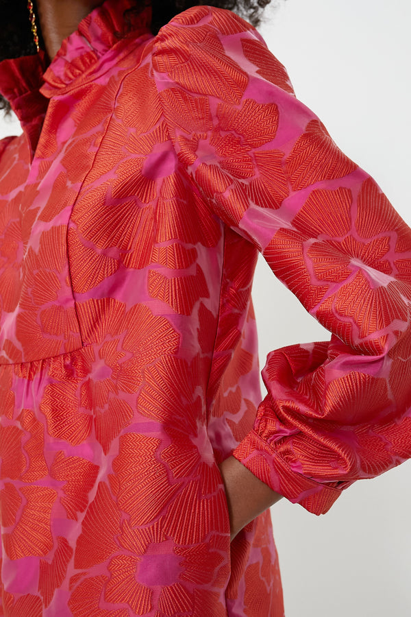 Red Fil Coupe Palmerston Dress