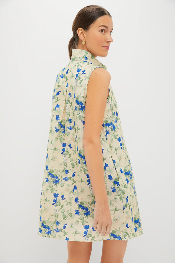 Bellflower Blooms Sleeveless Charlie Dress