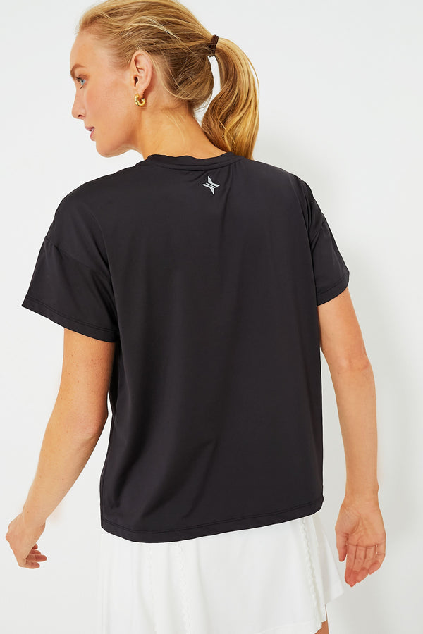 Black Short Sleeve Ryan Boyfriend Tee