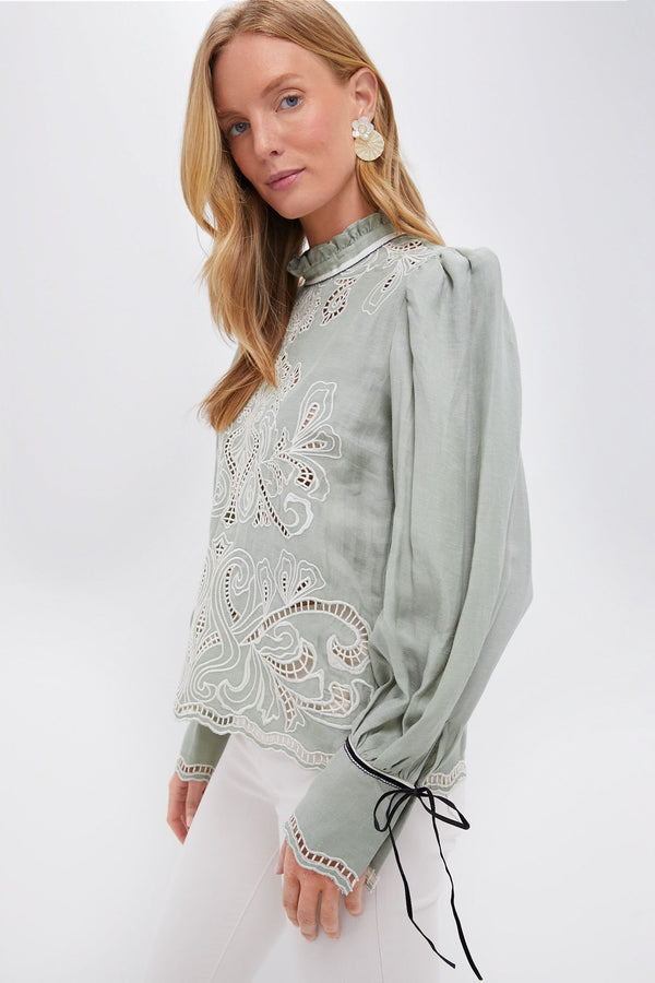 Green Keira Top