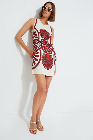 Medallion Placee Stretch Tunic