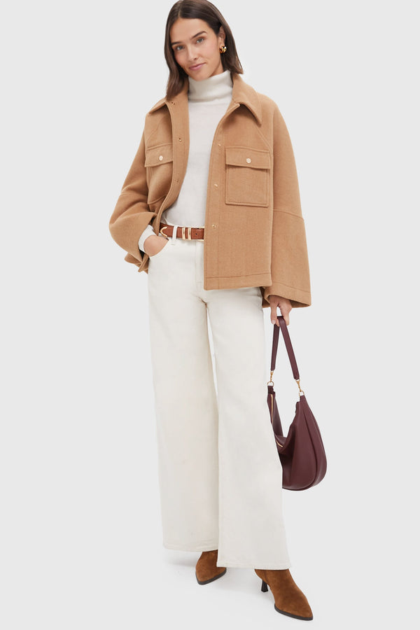 Camel Wool Cassidy Jacket