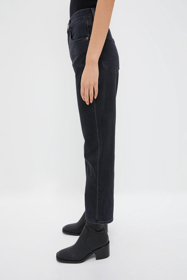 Fade to Black Indy Easy Bow High Rise Jean