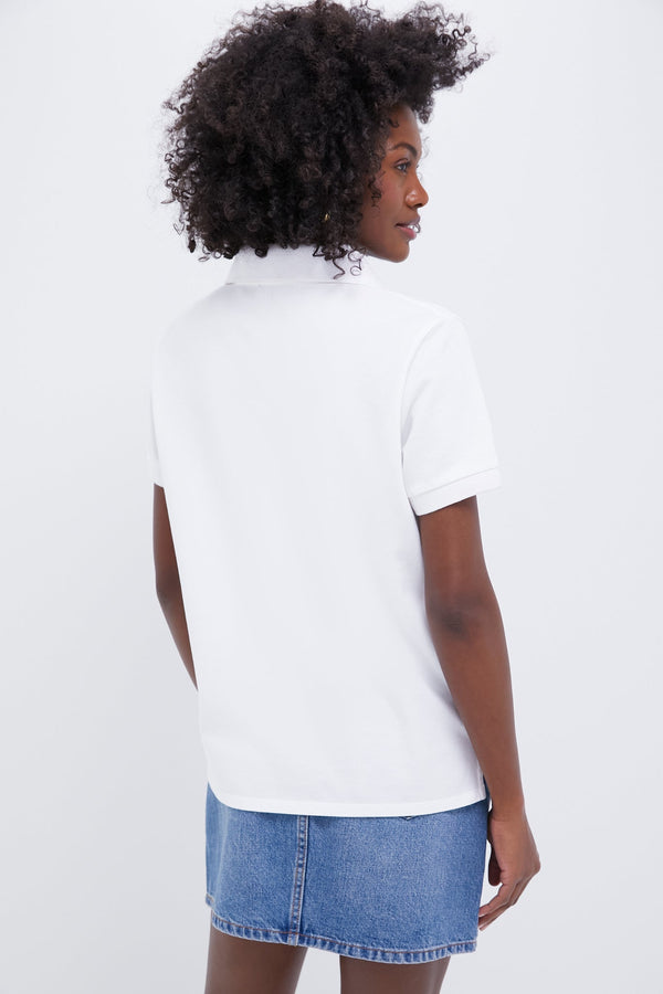 White Pique Murray Classic Polo