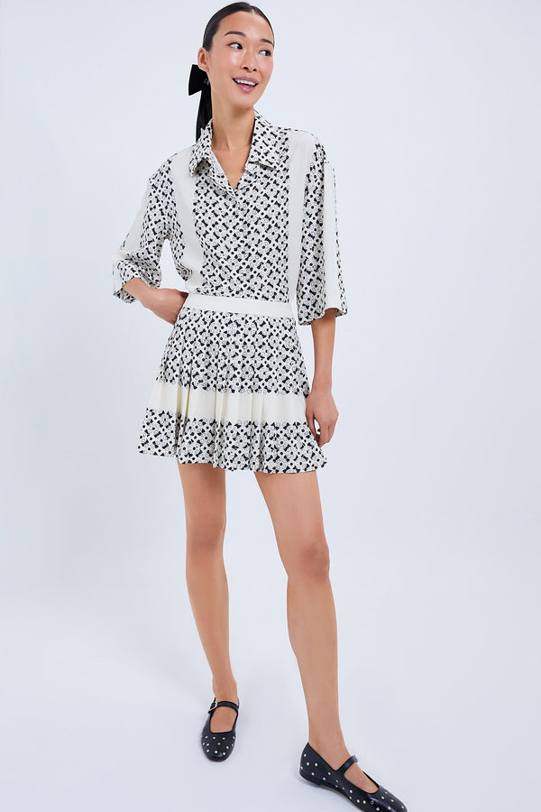 Cream Geo Erica Skort