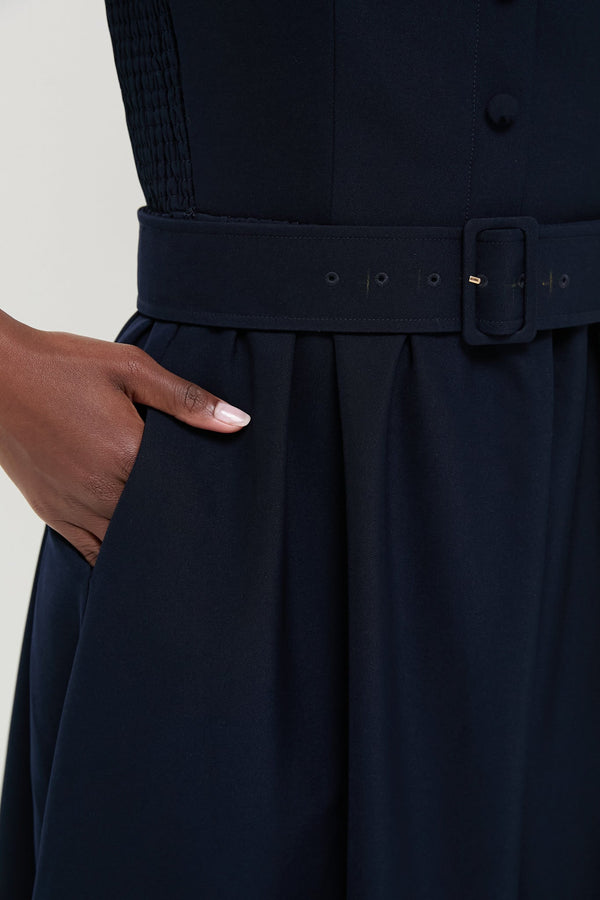 Navy Elle Dress