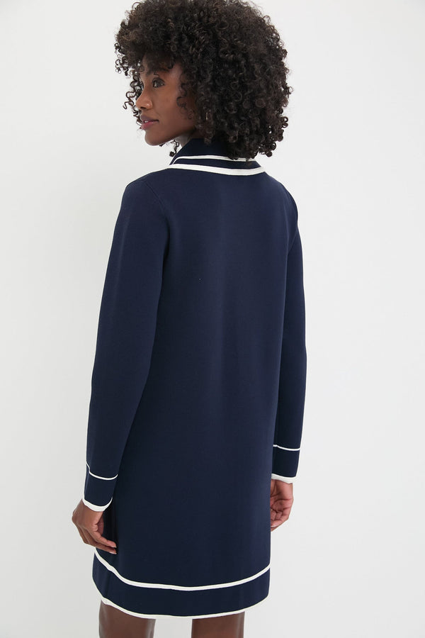 Navy Eleonora Dress