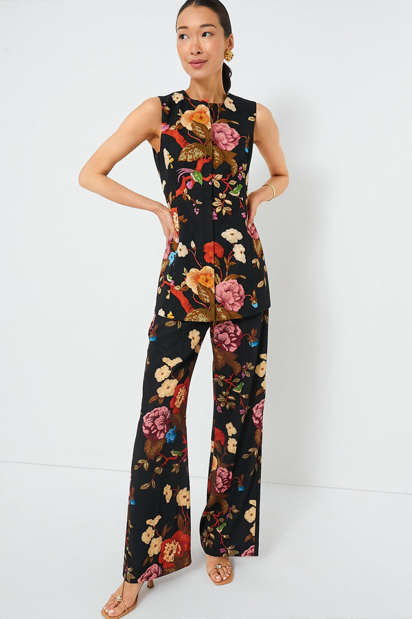 Baroque Floral Erin Pants