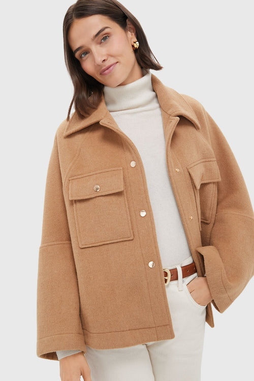 Camel Wool Cassidy Jacket